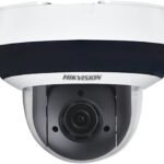 DS-2DE2A404IW-DE3 CAMARA HIKVISION Mini Domo PTZ IP 4 Megapixel / 4X Zoom / H.265+ / 20 mts IR EXIR / WDR / PoE / IK10 /Exterior IP66 / DarkFighter / Micrófono Integrado / MicroSD
