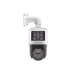 CAMARA HIKVISION (DS-2SE4C425MWG-E/26) TandemVu Domo PTZ IP 4 Megapixel con Cámara Panoramica 6 Megapixel / 25X Zoom / 100 mts IR / IP66 / WDR / PoE+ / Entrada-Salida de Audio y Alarma / Ultra Baja Iluminación / Micro SD