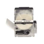 Casete de 100 Etiquetas Autolaminadas Turn-Tell, Con Rotación para Mejor Visibilidad, para Cables de Redes de Cobre o Fibra Óptica, de 5.5 a 7.1 mm de Diámetro