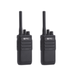 Par de radios analógicos, listos para utilizarse, operan en UHF 400-470 MHz de 2 watts de potencia. ¡PRECONFIGURADOS!