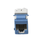 Jack UltraMAX Cat6A, UTP, Tipo Keystone, Color Azul, Punch Down